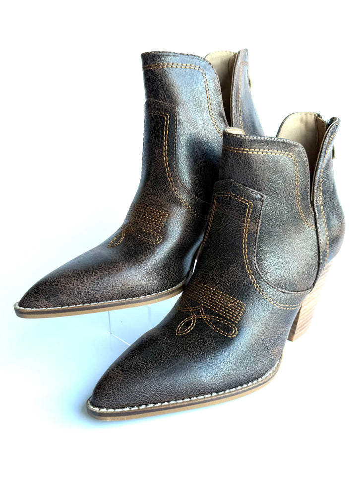 Smoke Show Espresso Bootie by Corky's