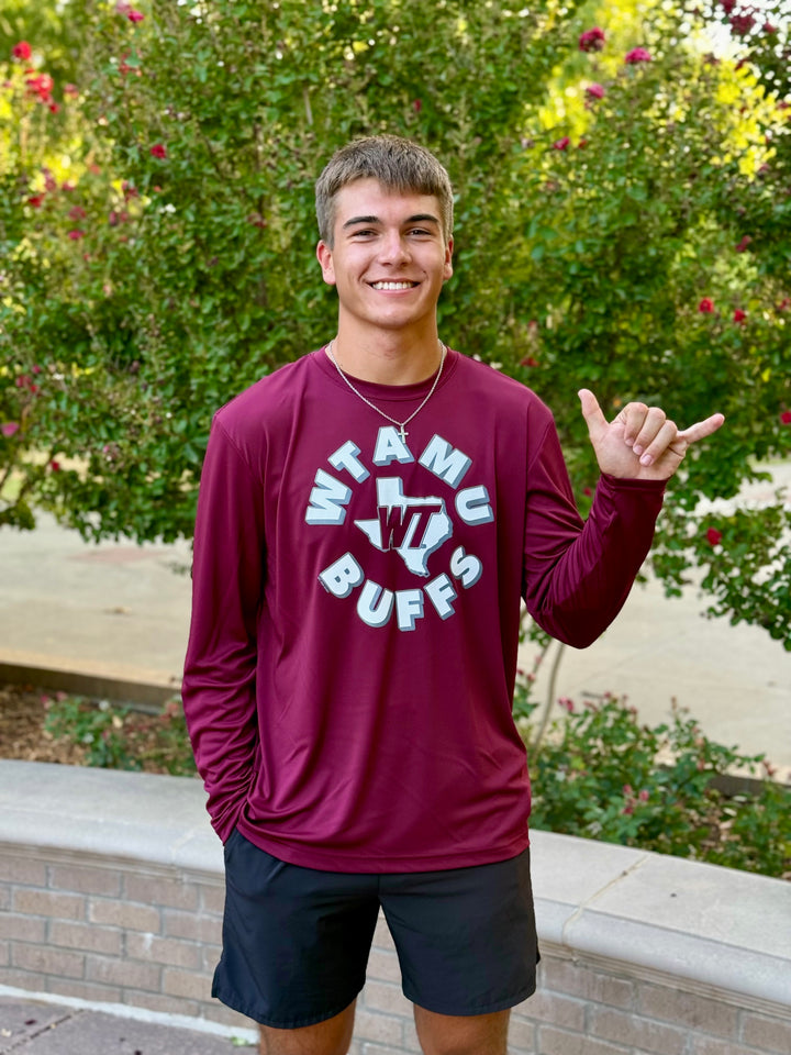 WTAMU Buffs Circle Drifit Tee