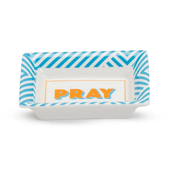 Words of Wisdom Porcelain Trinket Tray