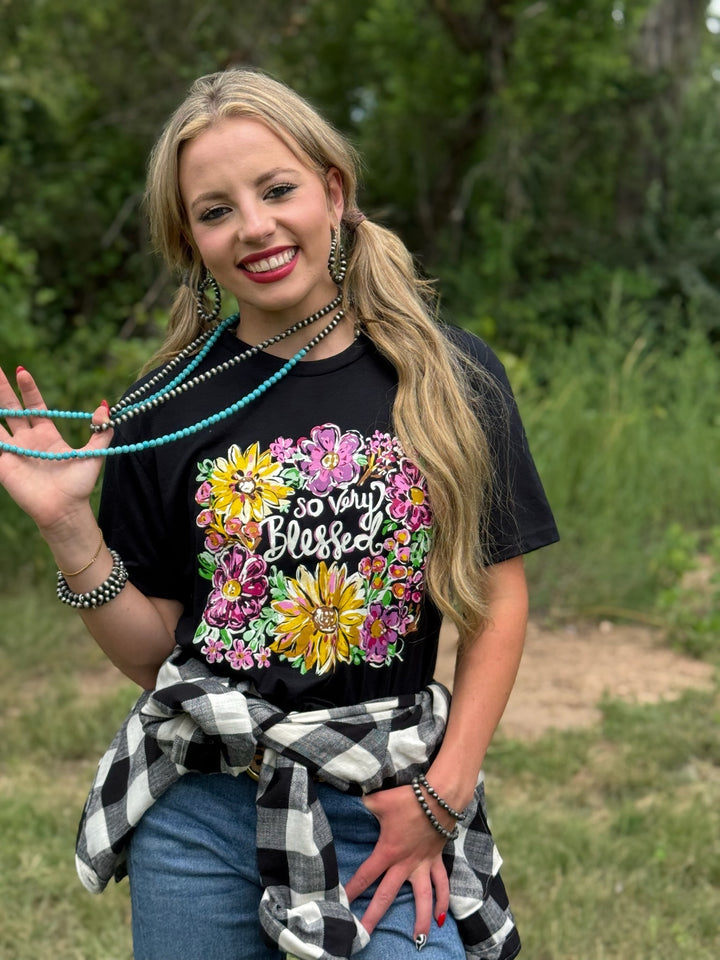 Callie's So Very Blessed Tee by Texas True Threads