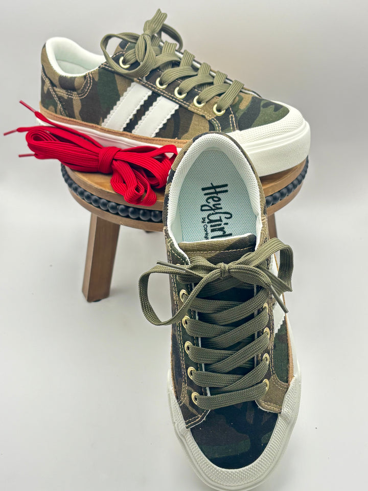 That's Her Camo Sneaker by Corkys
