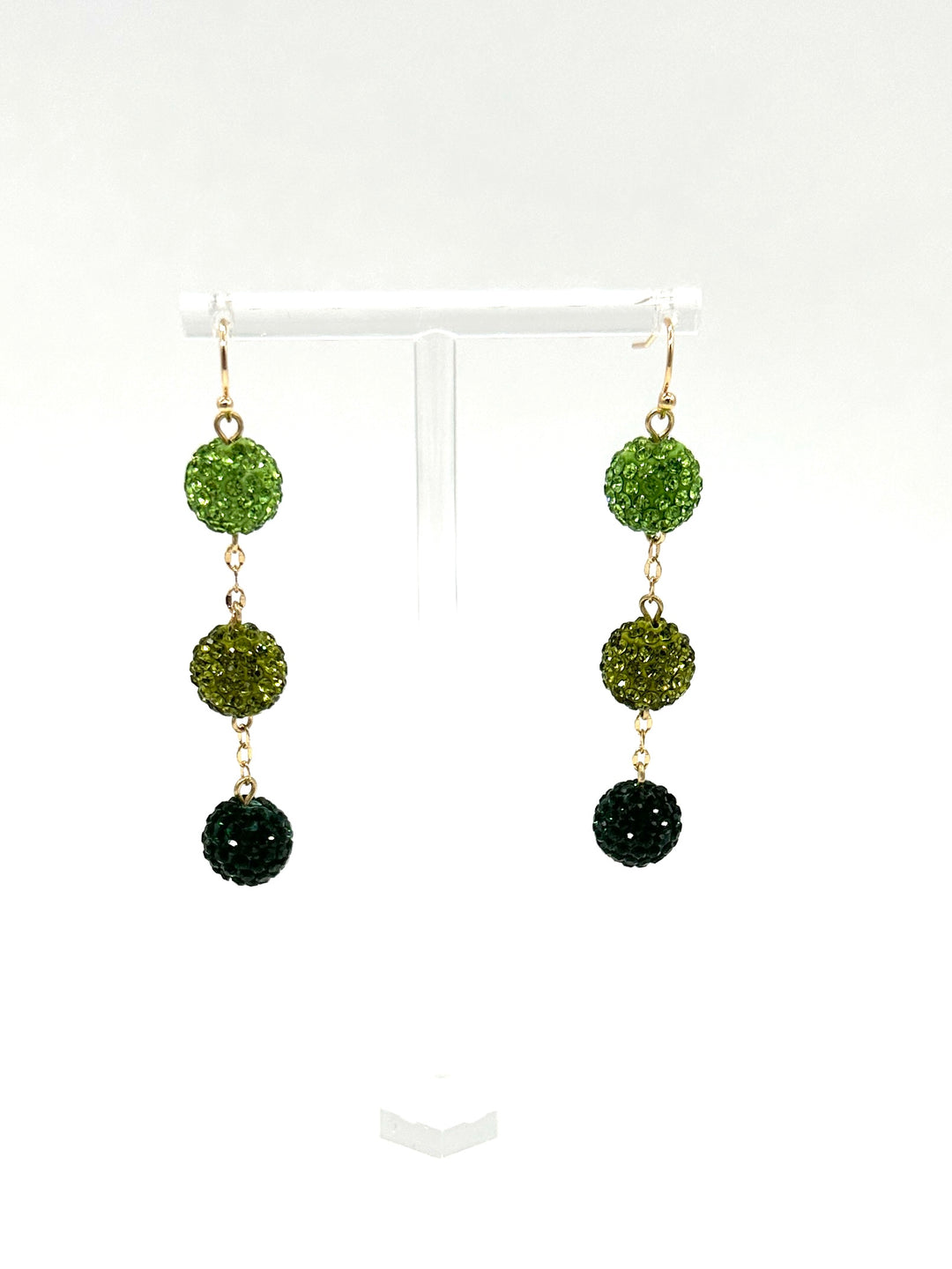 Green With Envy Statement Earrings