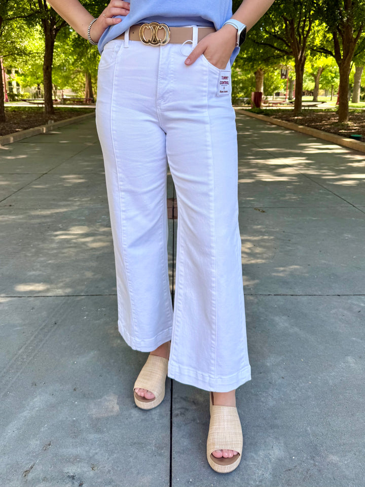 Saylor High Rise Wide Leg Cropped Jean by Risen