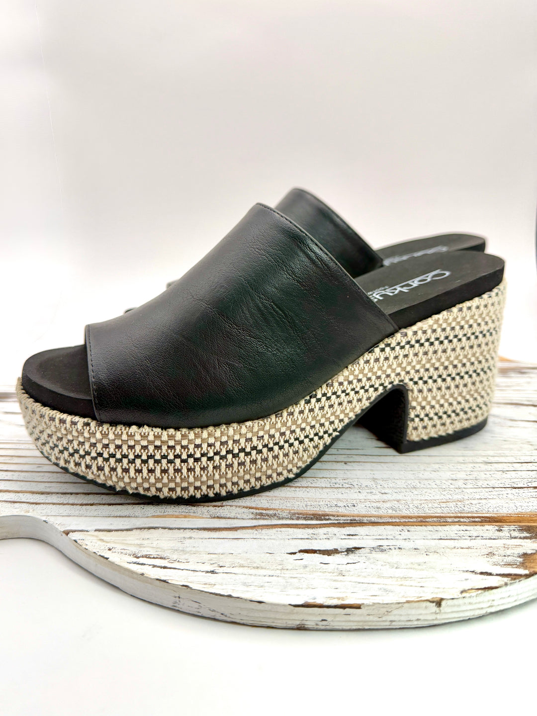 Totally Buggin Black Wedge