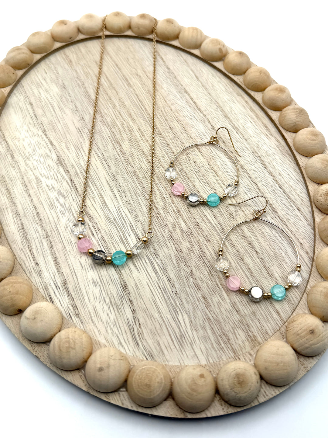 Delta Beaded Necklace