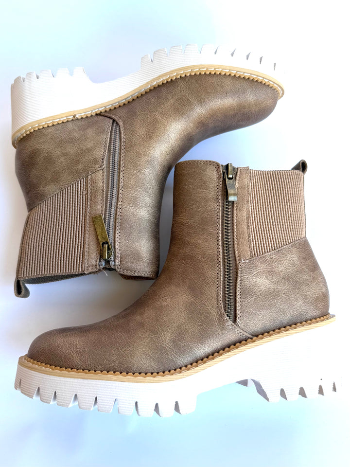 Take A Hike Taupe Boot