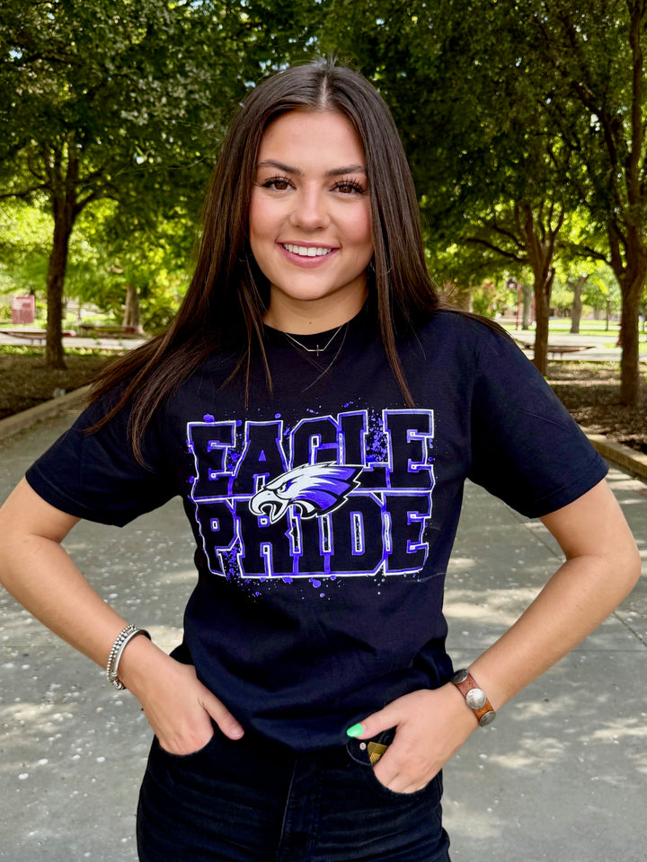 Eagle Pride Paint Splatter Tee