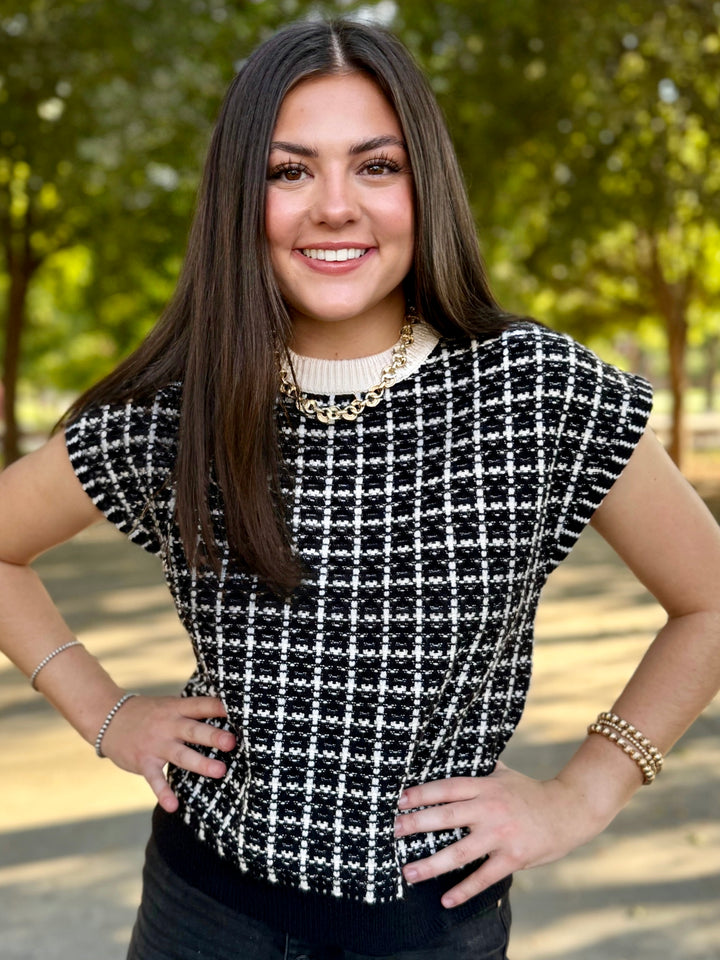 Easy Blend Sweater Vest by THML