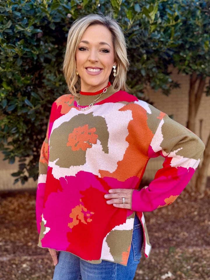 Willow Way Multi Color Sweater
