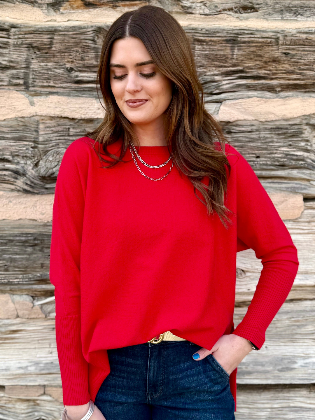 Sweet Heart Oversized Sweater