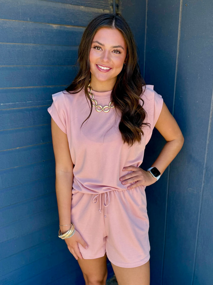 Blush Moment Short Set