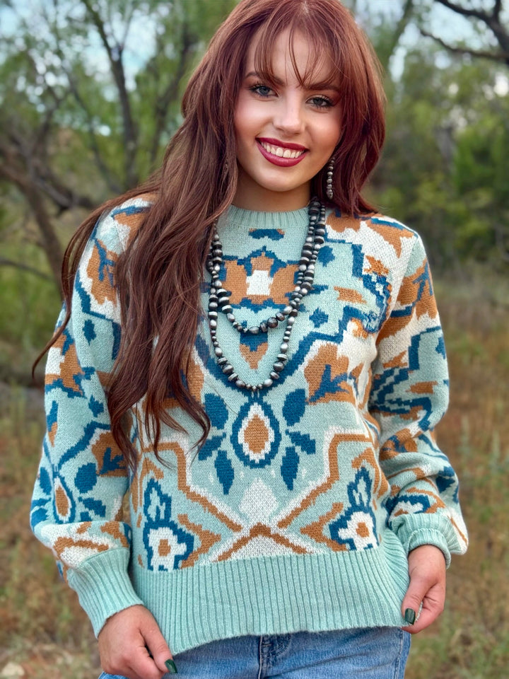 Southwest Sunset Sweater
