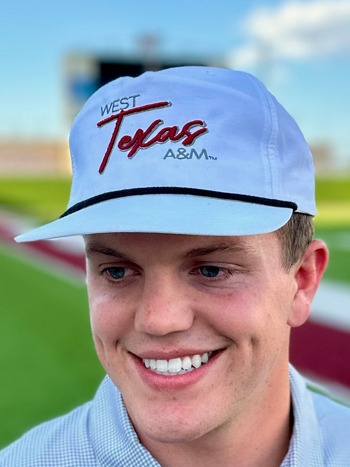 Rope West Texas A&M Script Puff Cap