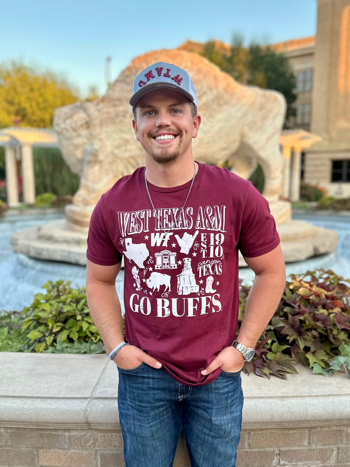 WTAMU Icons Graphic Tee