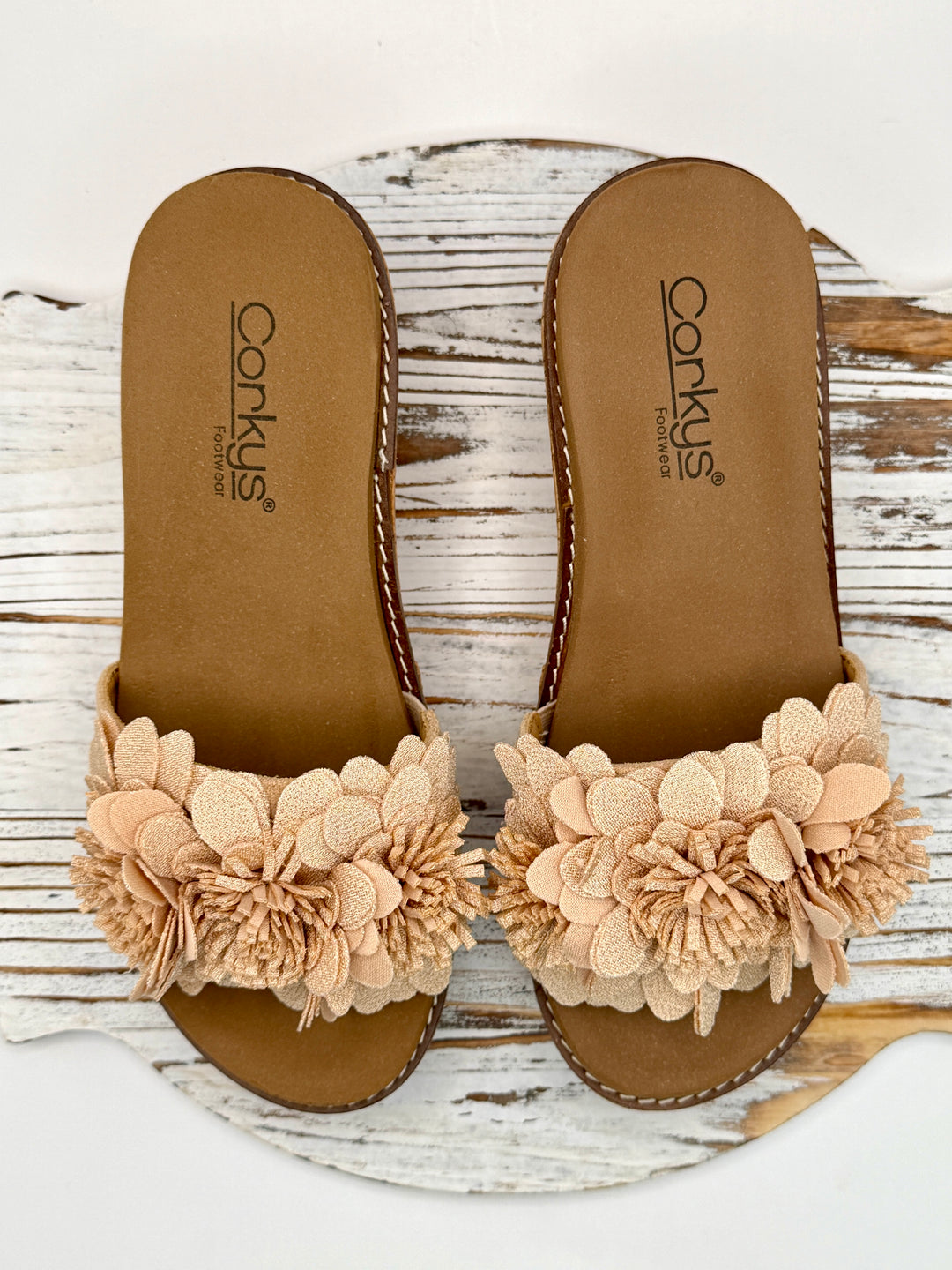 Wildflower Wedge Sandal by Corkys