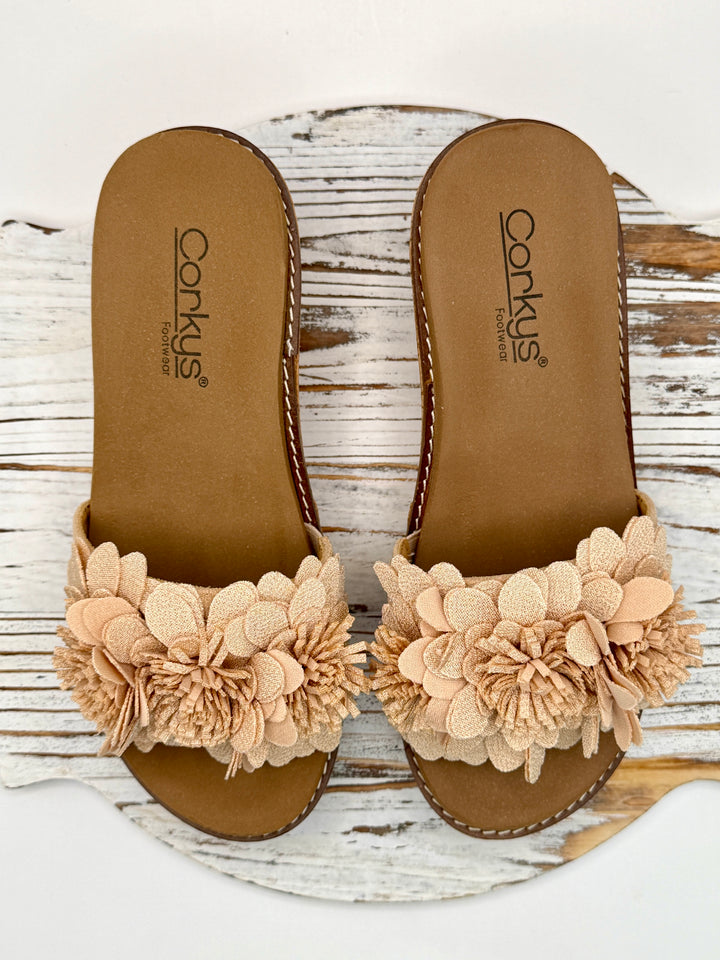 Wildflower Wedge Sandal by Corkys
