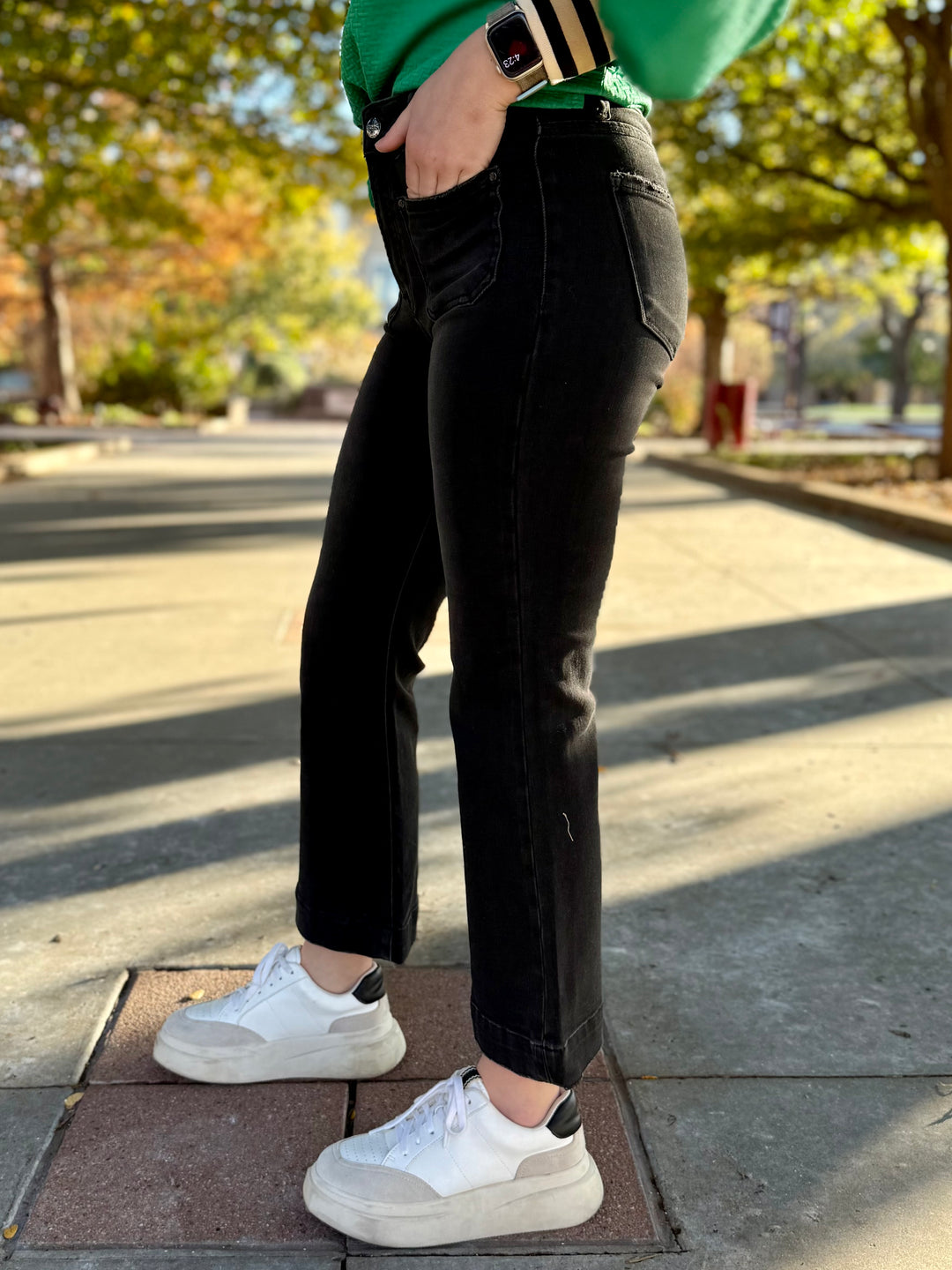 Poppy High Rise Cropped Jean by Risen