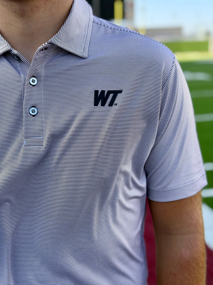 Slant WT Windsor Mini Stripe Polo