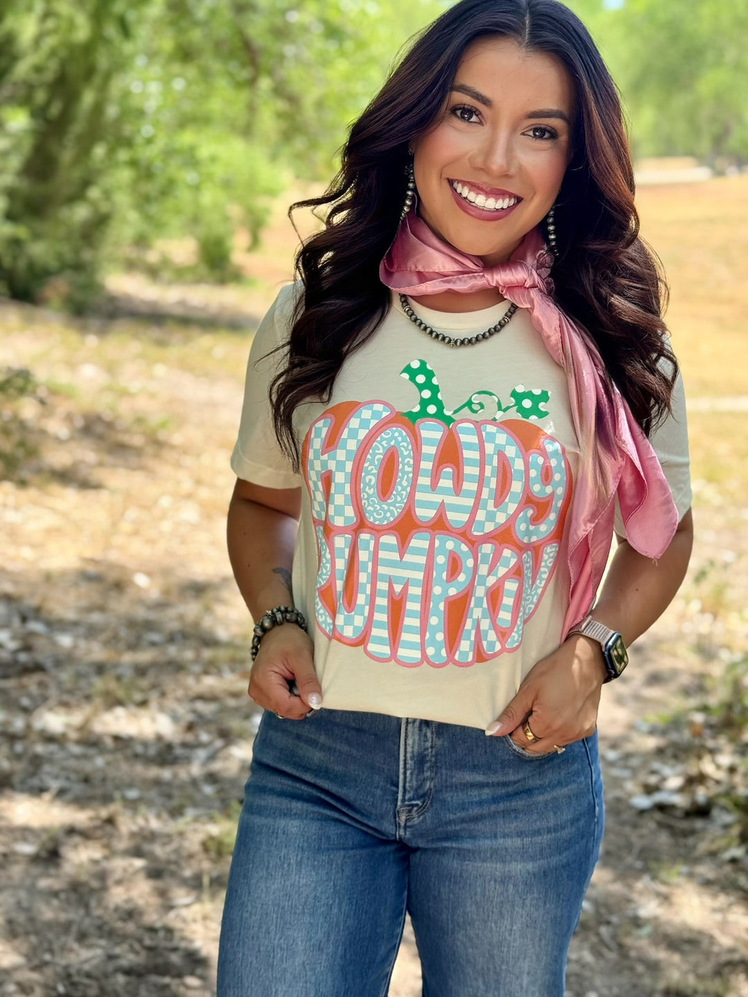 Howdy Pumpkin Graphic Tee by Texas True Threads