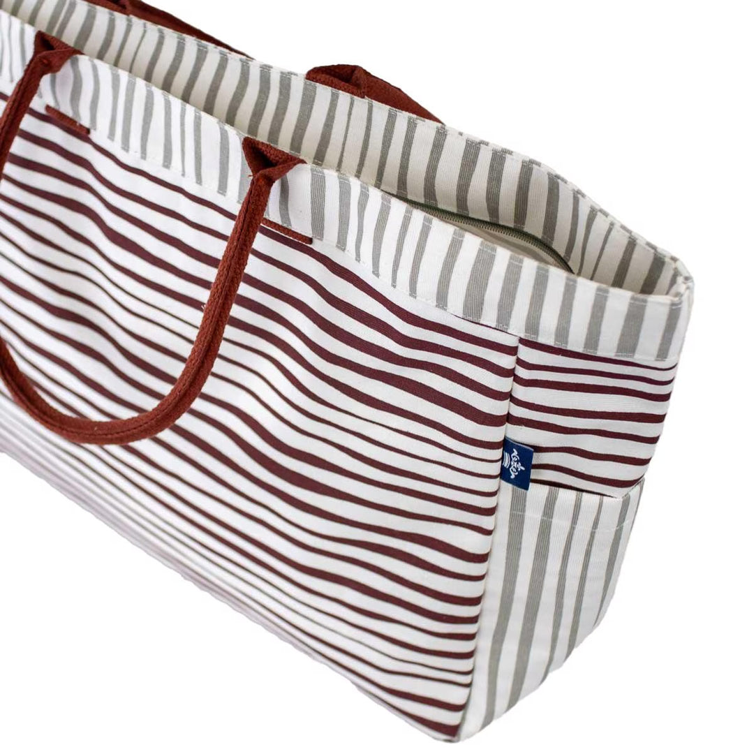 Stripe Duman Tote