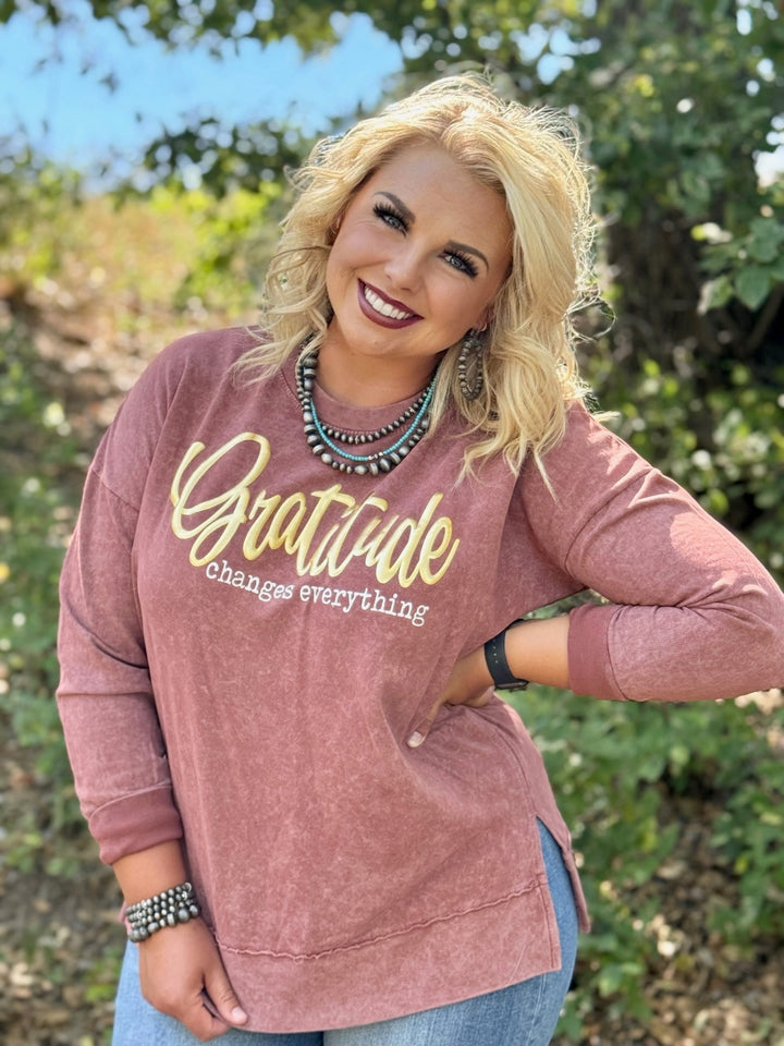 Gratitude is Everything by Texas True Threads