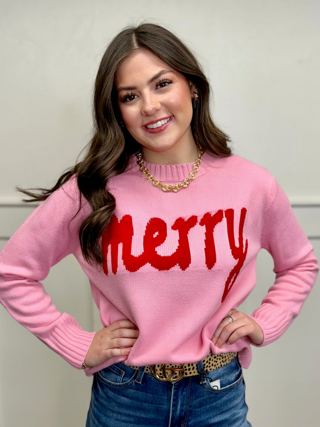 Very Merry Sweater by Panache Apparel