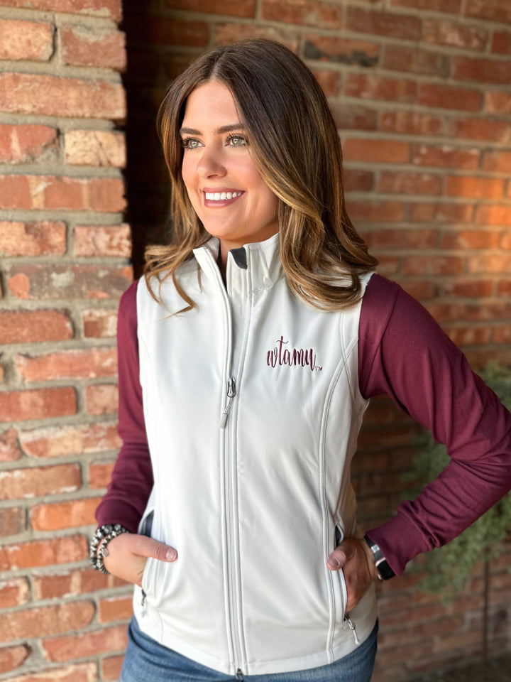 WTAMU Script Womens Vest