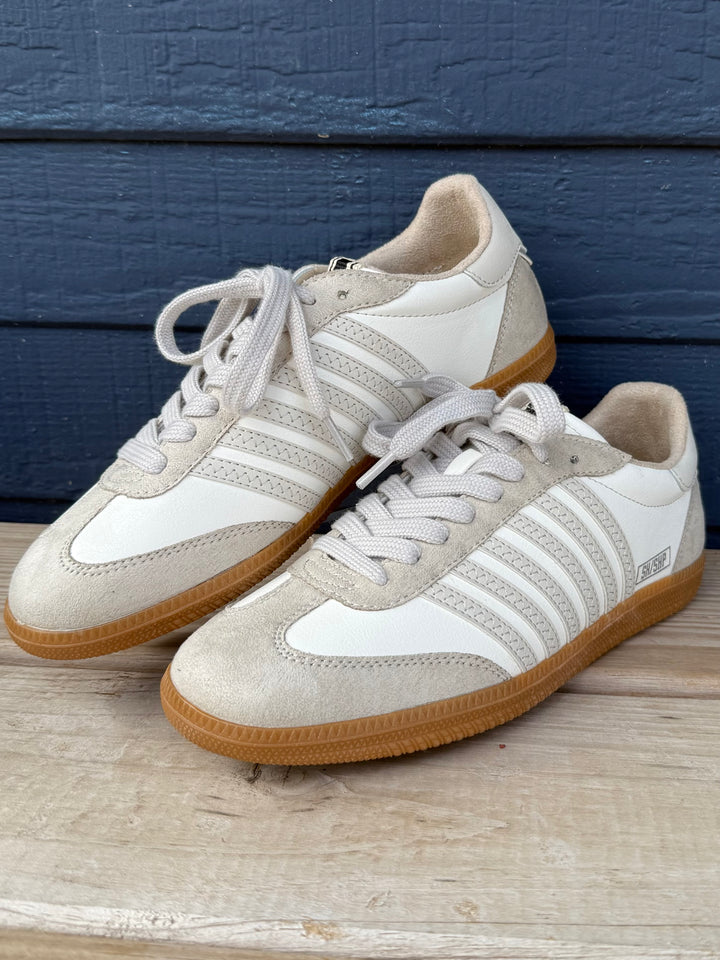 Stevie Sneaker in White by Shu Shop