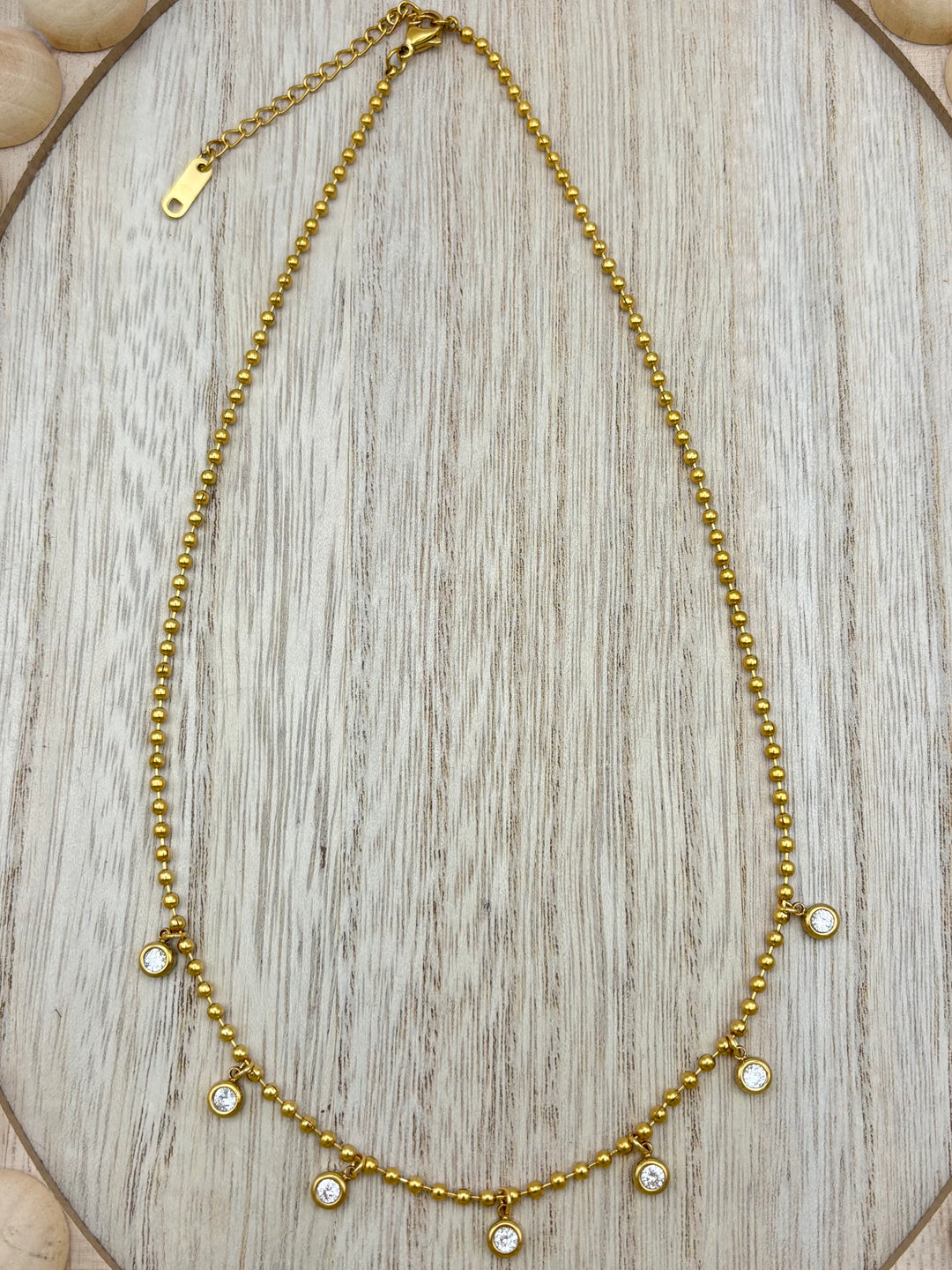 Breezy Rhinestone Necklace by ChansuttPearls