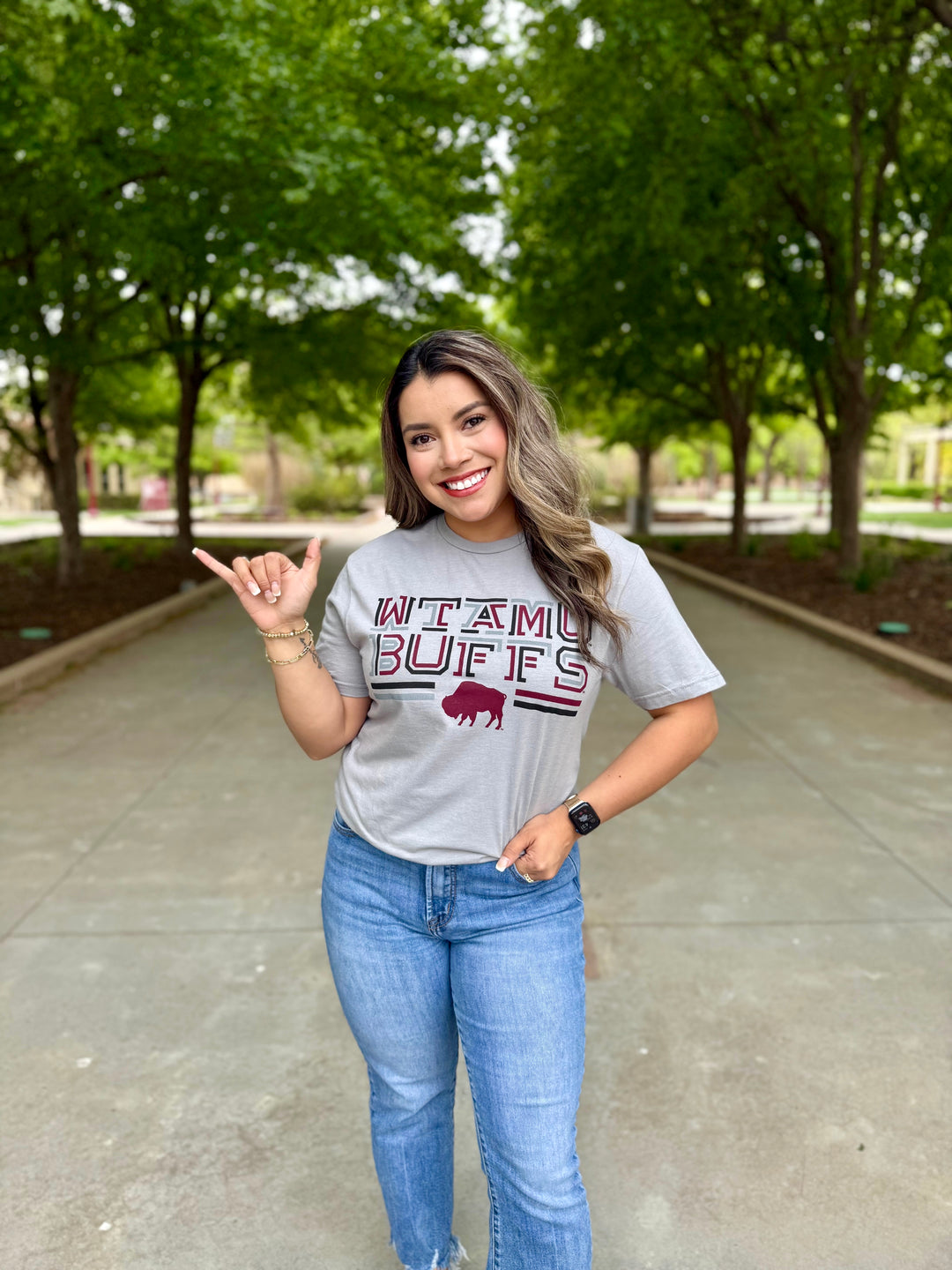 WTAMU Lines Tee