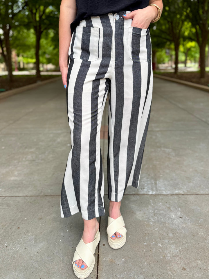 Sun Soaked Striped Pants