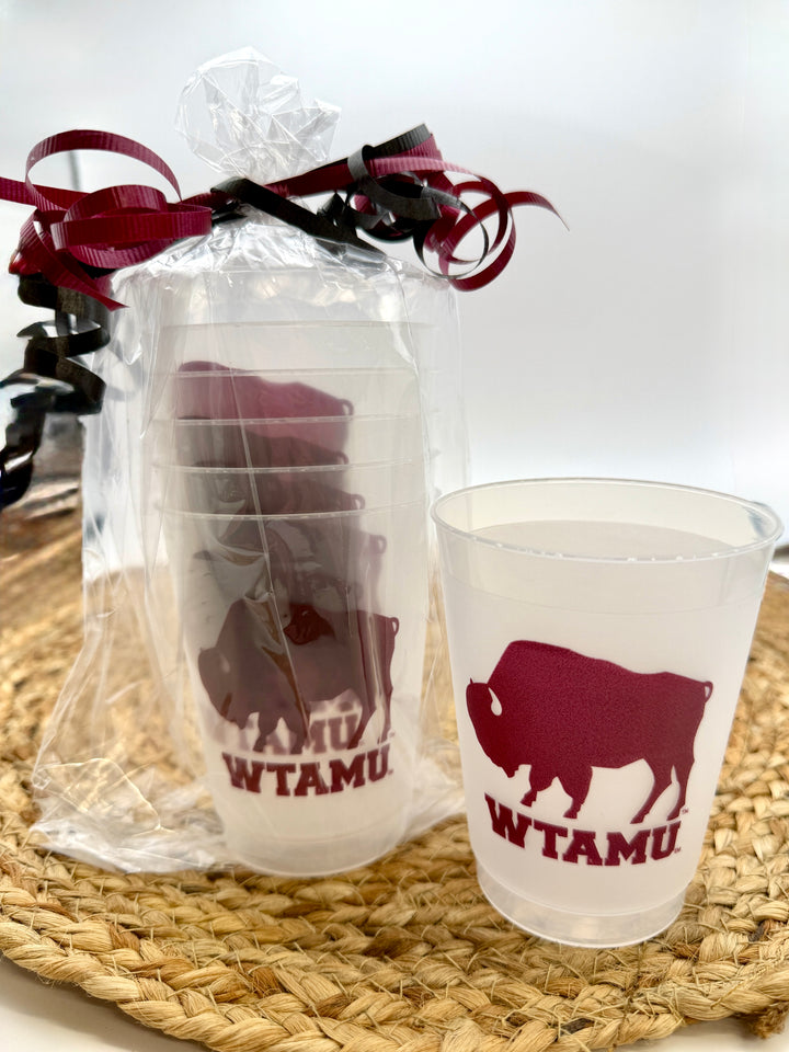 WTAMU Frost Flex Wine & Cocktail Glasses
