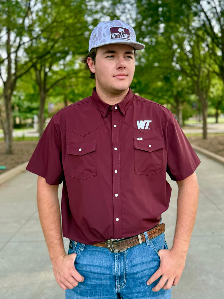 Men's Ferrell WT Short Sleeve Snap Shirt