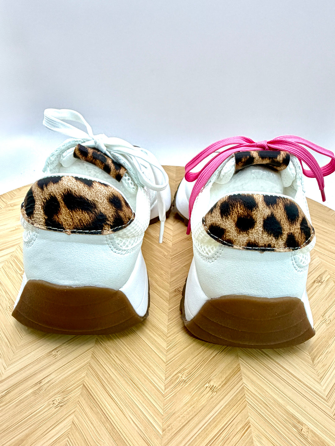 No Prob Leopard Sneaker by Corkys