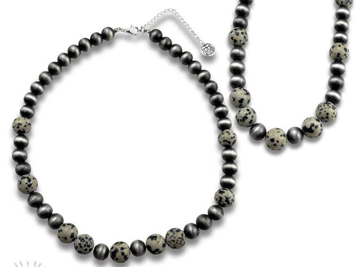 Ralee Faux Navajo & Stone Necklace