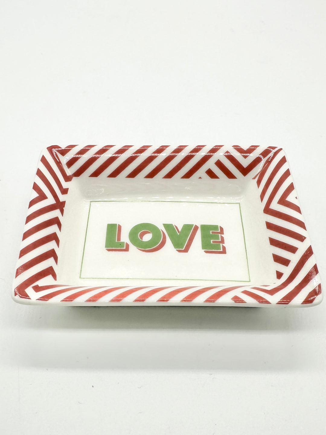 Words of Wisdom Porcelain Trinket Tray
