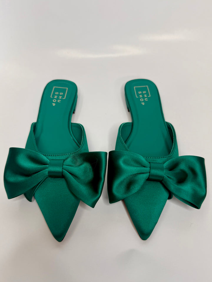 Dorothy Green Mule by ShuShop