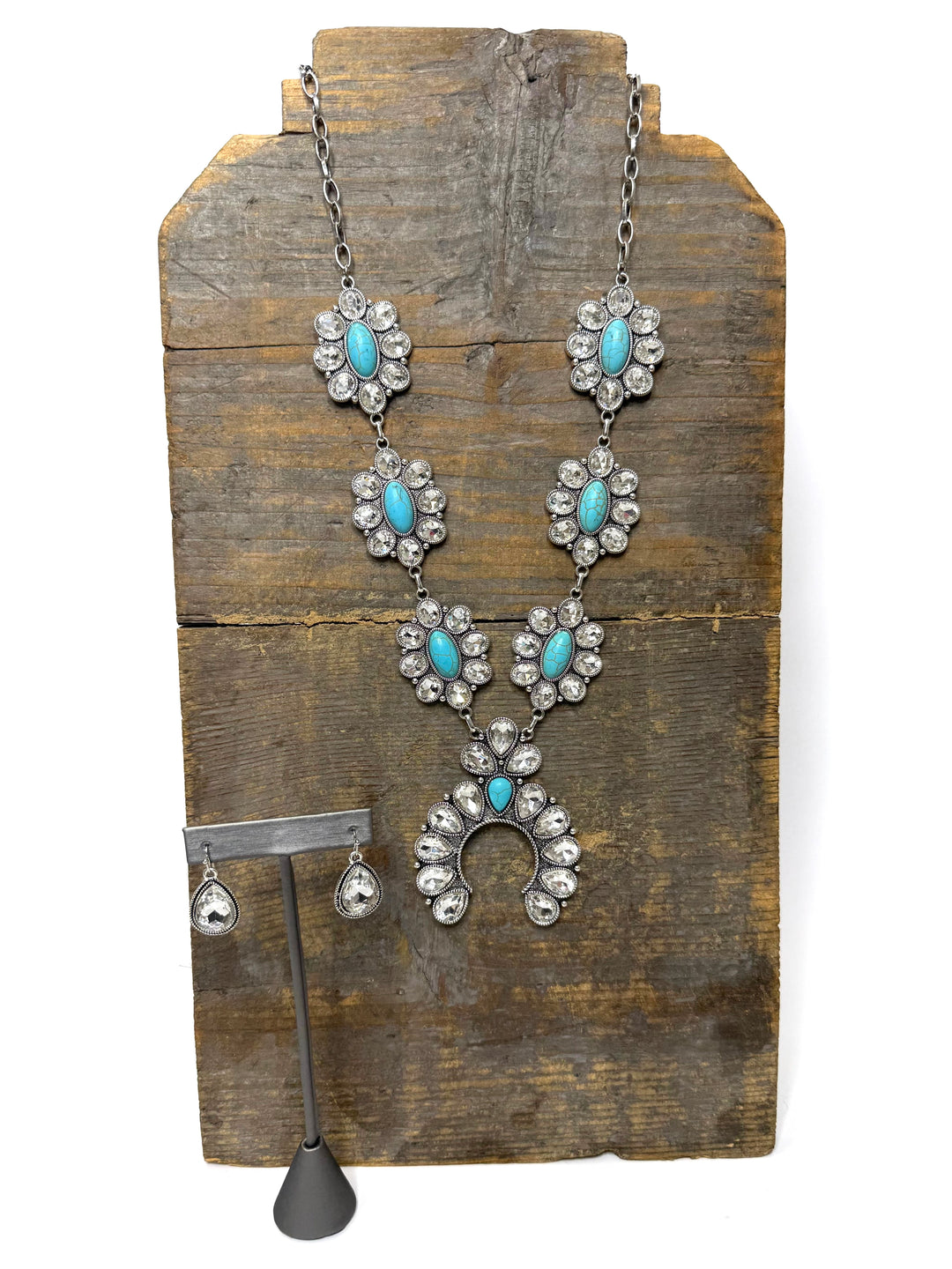 The Emmy Squash Blossom Necklace