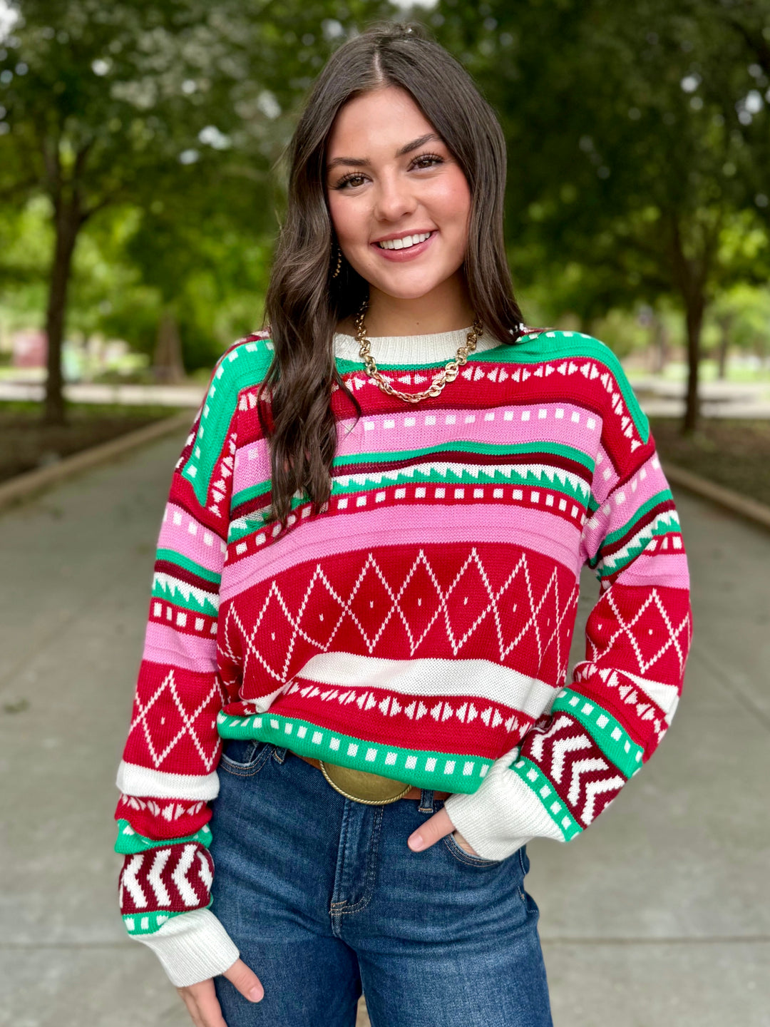 Holiday Happiness Sweater