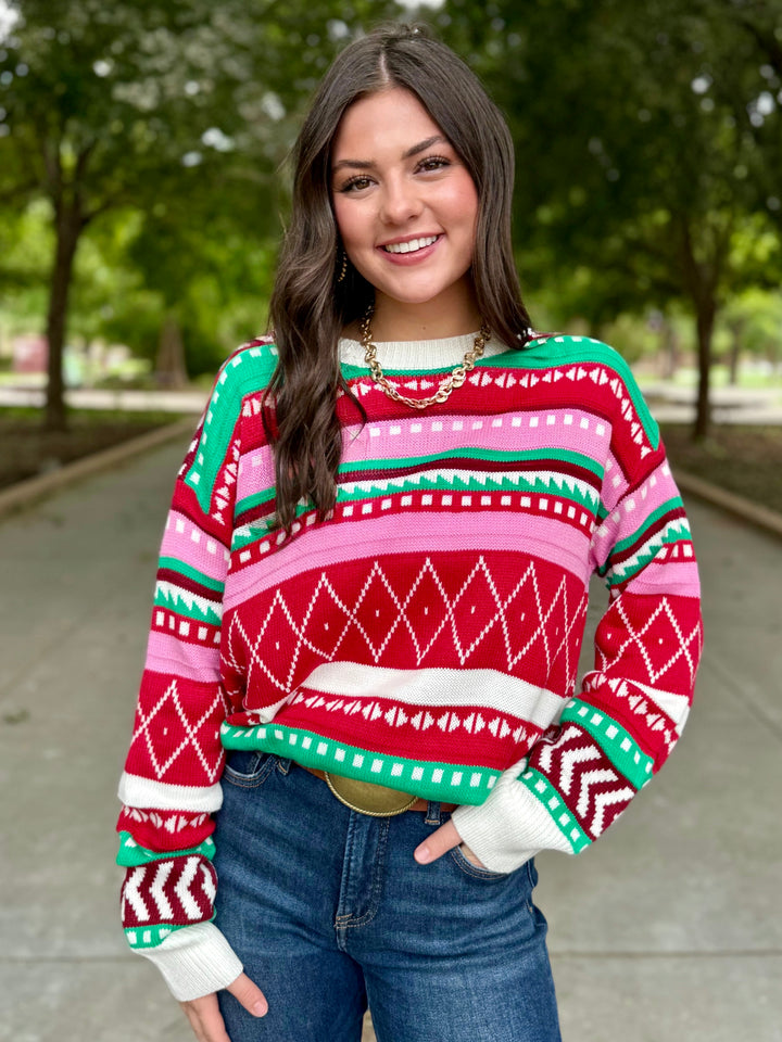 Holiday Happiness Sweater