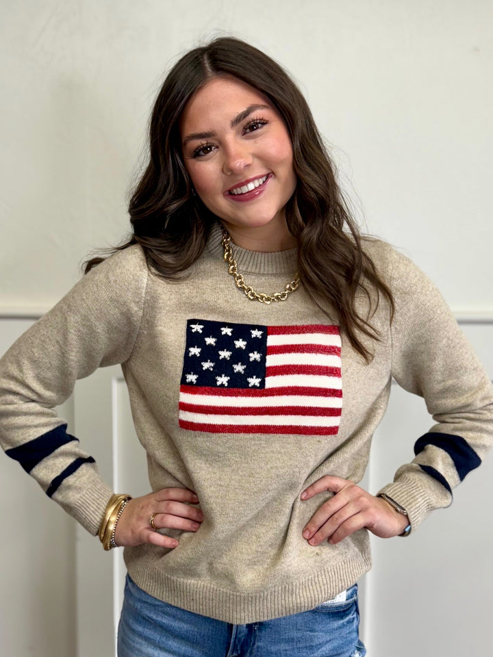 Flag Sweater by THML