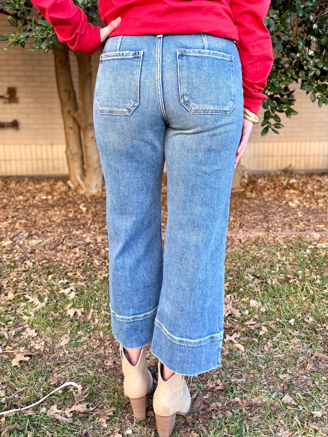 Donna Wide Leg Crop by KanCan