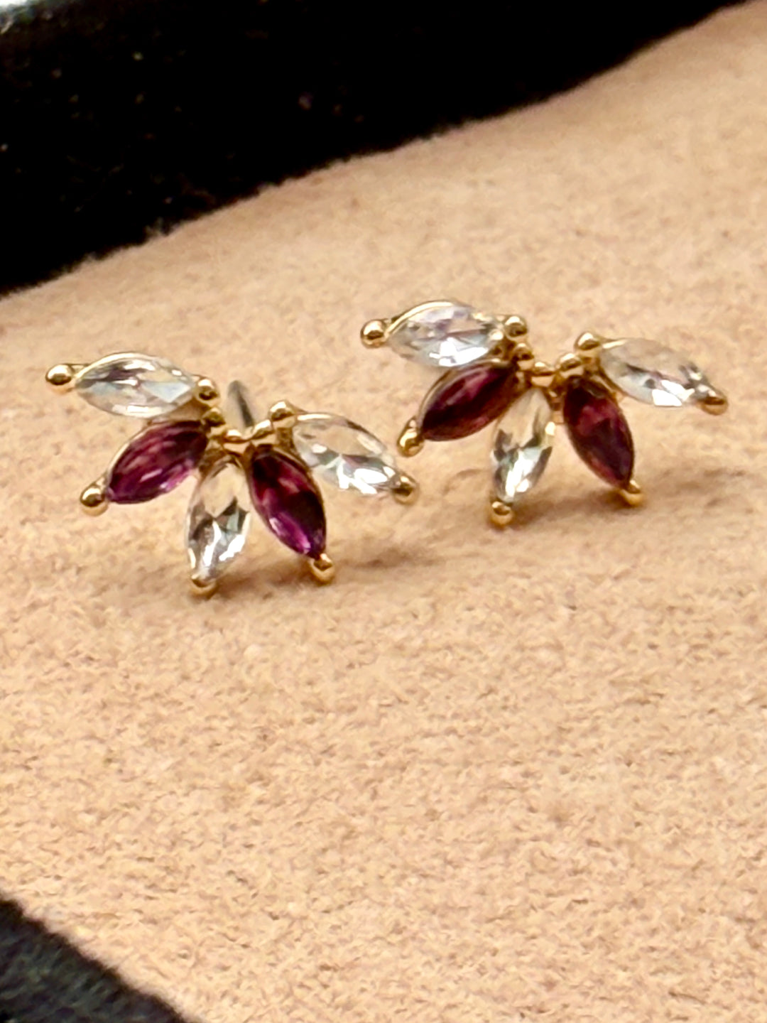 Jones Purple Climber Earrings