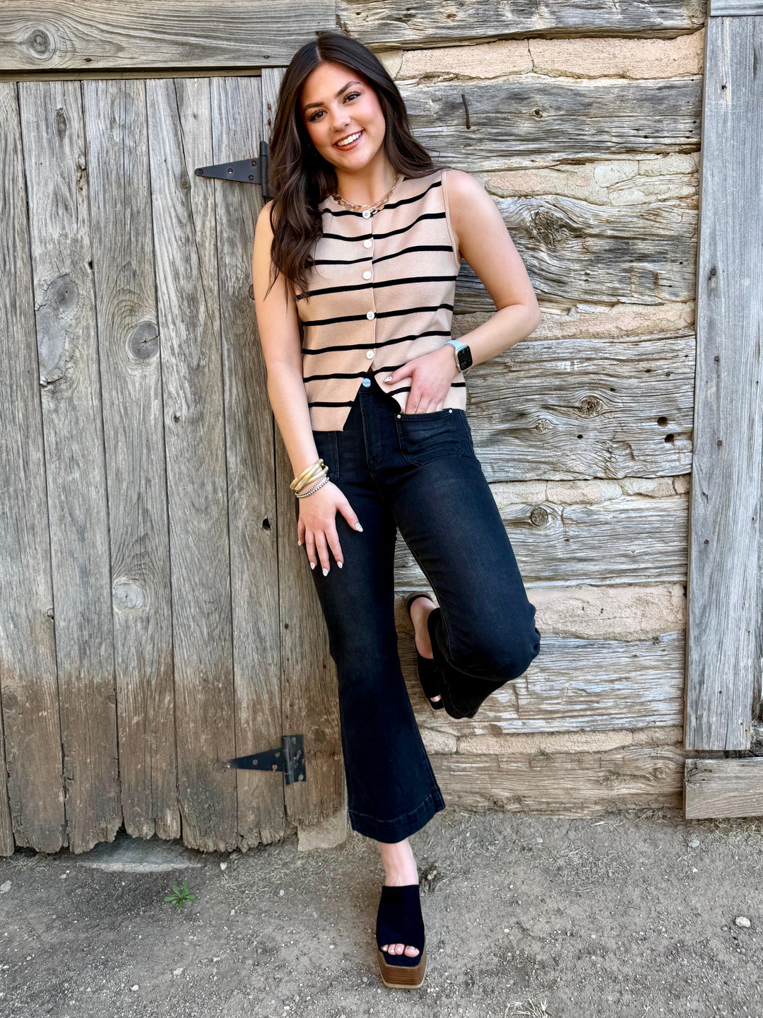 Poppy Jean Poppy High Rise Cropped Jean by Risen – Blessed Buffalo Boutique