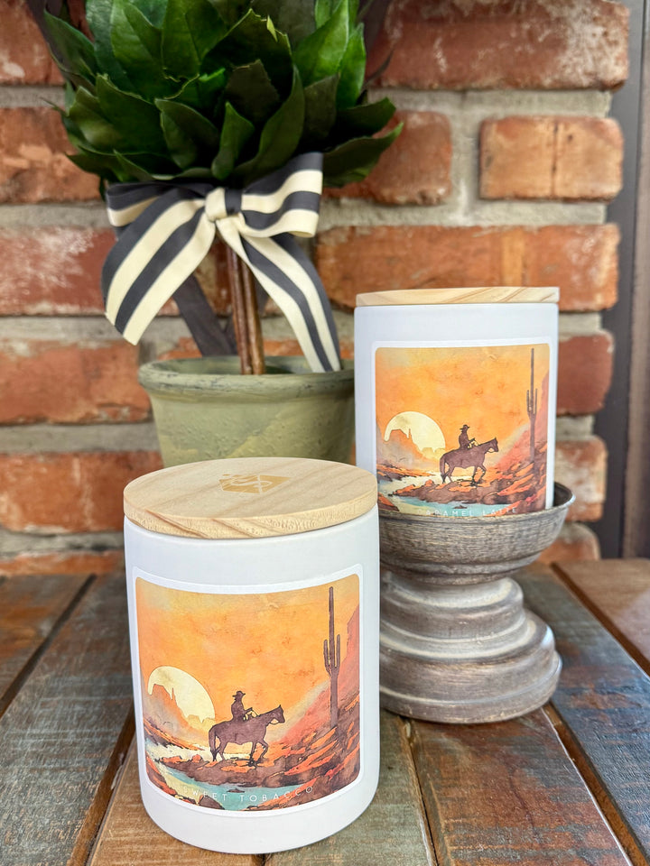 Desert Cowboy Candle