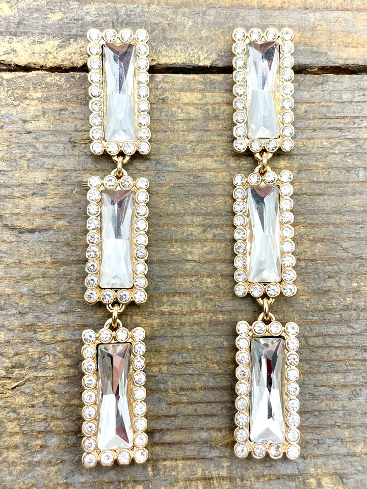 Tiffany Rhinestone Earrings