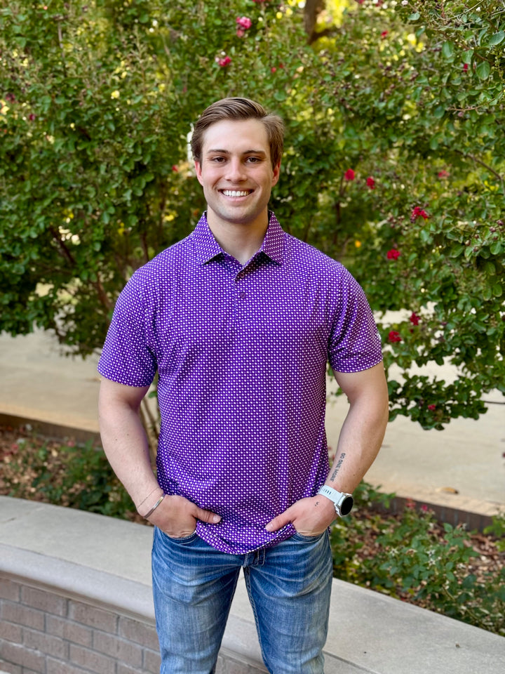 Purple Lonestar Polo by High Creek Outdoors
