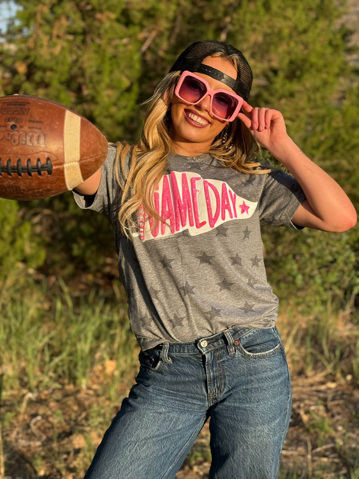 Customized Pennant Game Day Tee by Texas True Threads