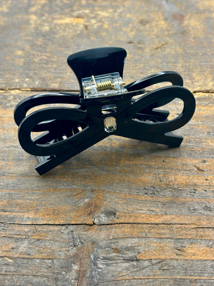 Ribbons & Rhinestones Claw Clips