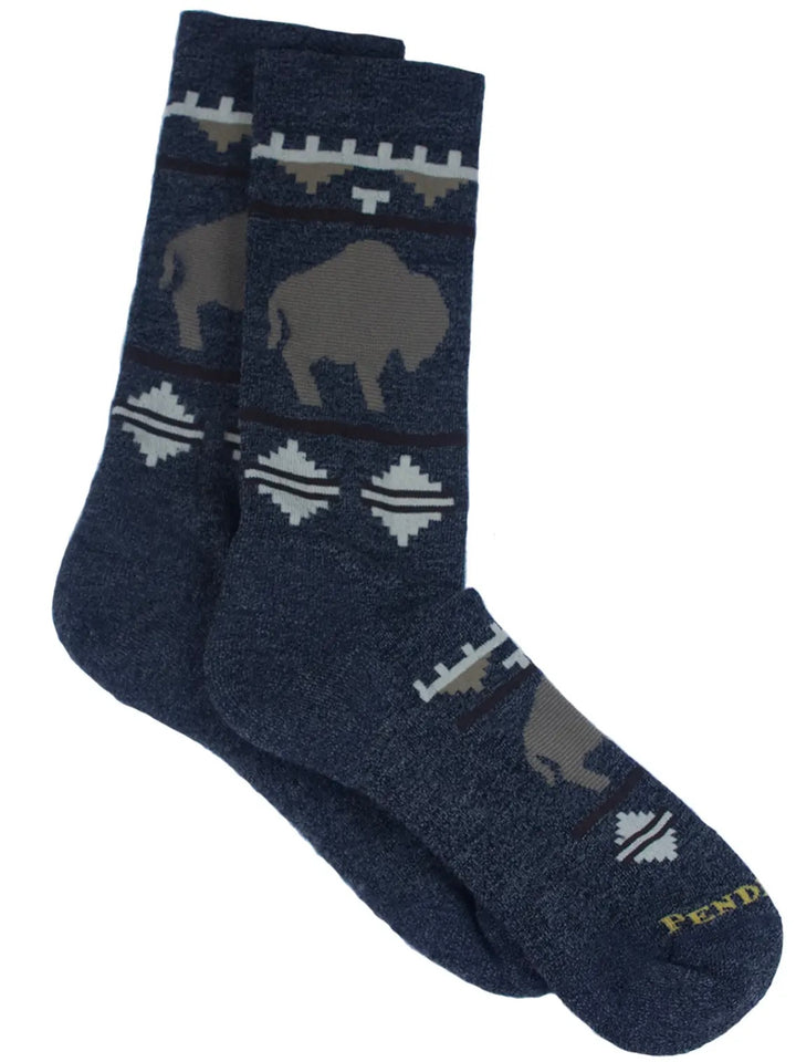 Pendelton Aztec Buffalo Socks